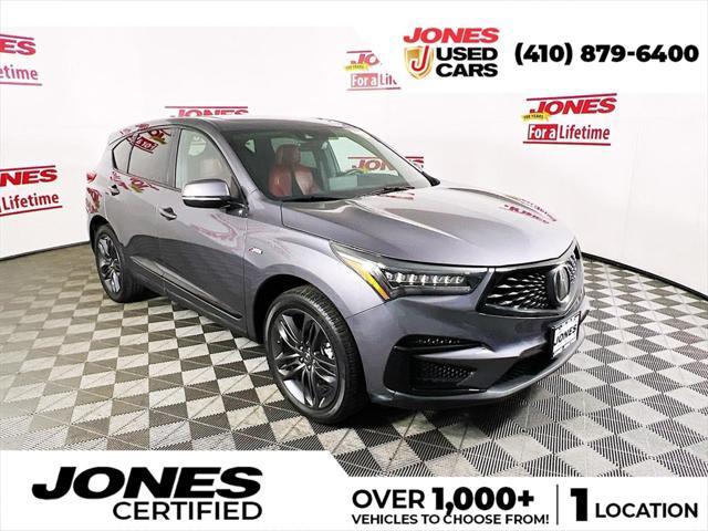 used 2021 Acura RDX car, priced at $37,998