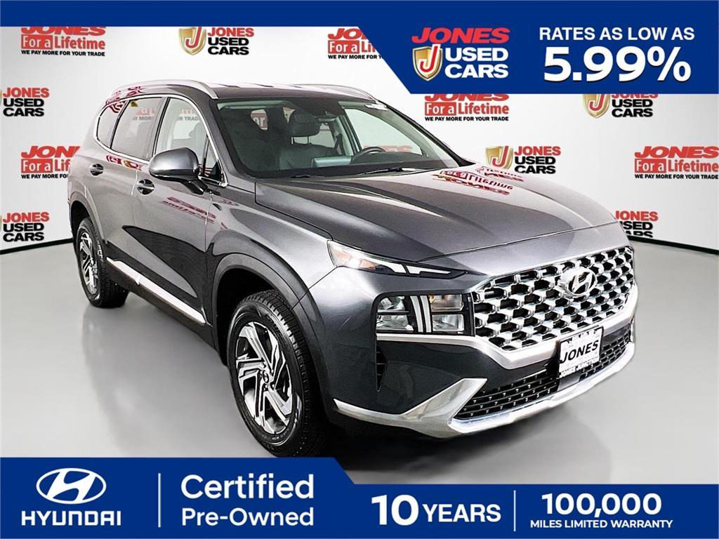 used 2022 Hyundai Santa Fe car, priced at $22,995