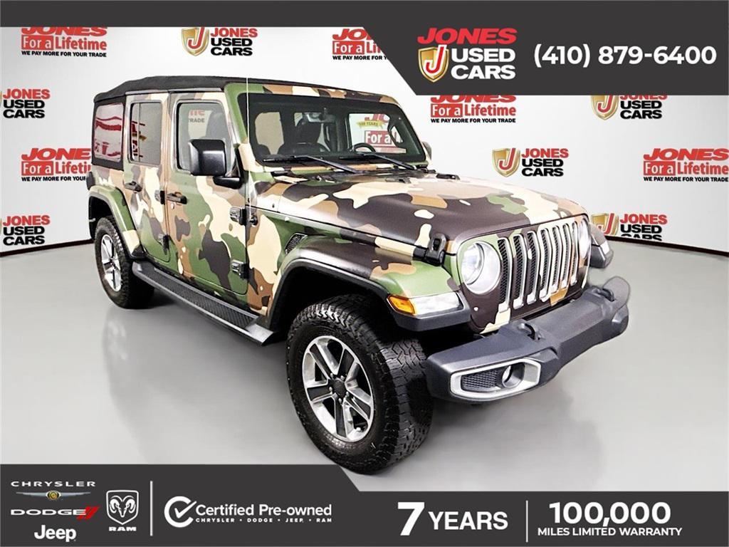 used 2018 Jeep Wrangler Unlimited car, priced at $27,998