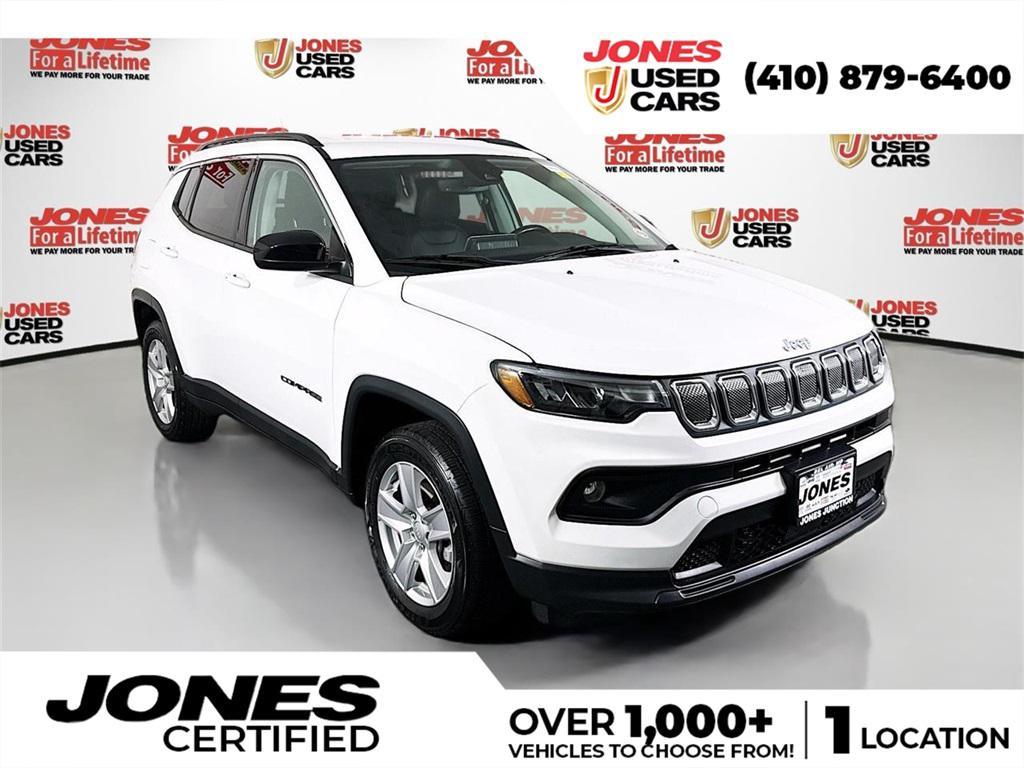 used 2022 Jeep Compass car, priced at $22,998
