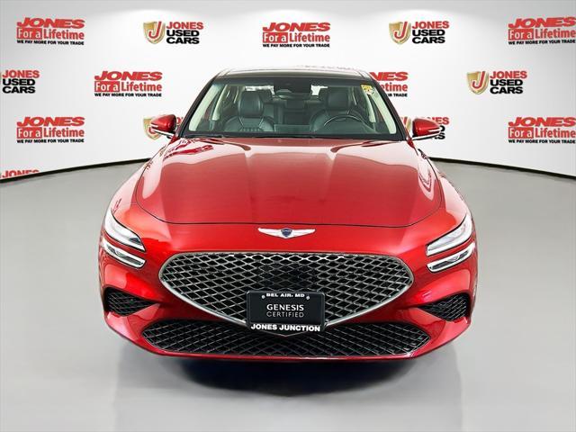 used 2022 Genesis G70 car, priced at $26,998