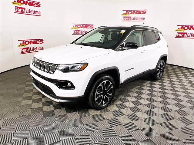 used 2022 Jeep Compass car, priced at $25,998