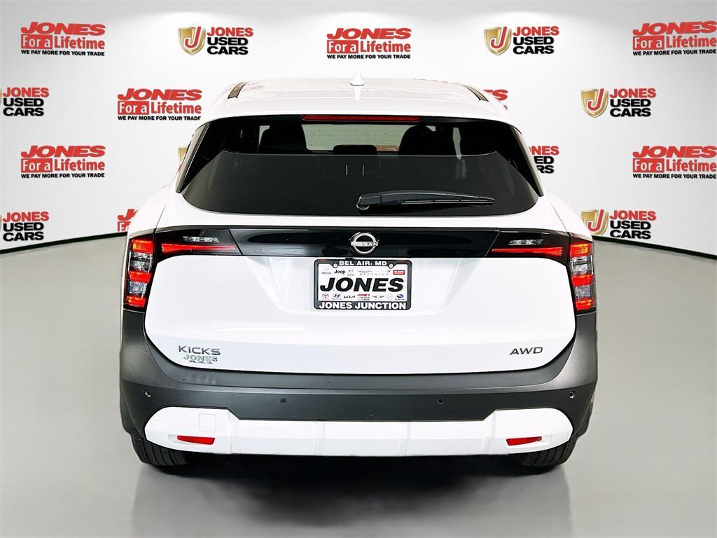 used 2025 Nissan Kicks car, priced at $24,996
