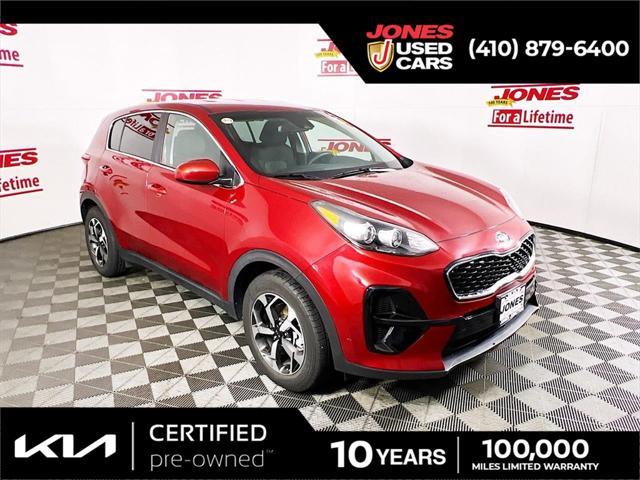 used 2021 Kia Sportage car, priced at $19,998