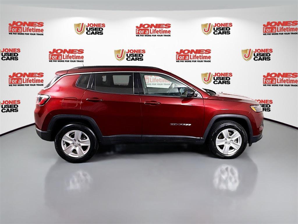 used 2022 Jeep Compass car, priced at $22,595