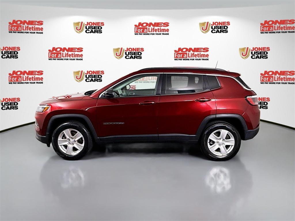 used 2022 Jeep Compass car, priced at $22,595