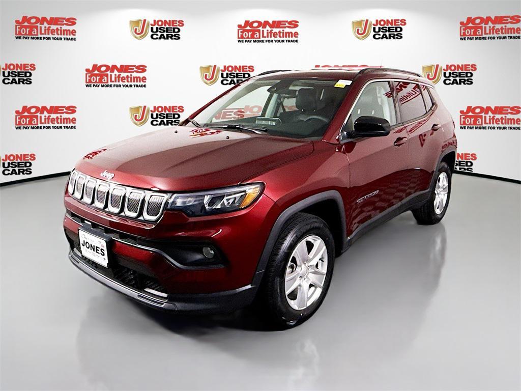 used 2022 Jeep Compass car, priced at $22,595