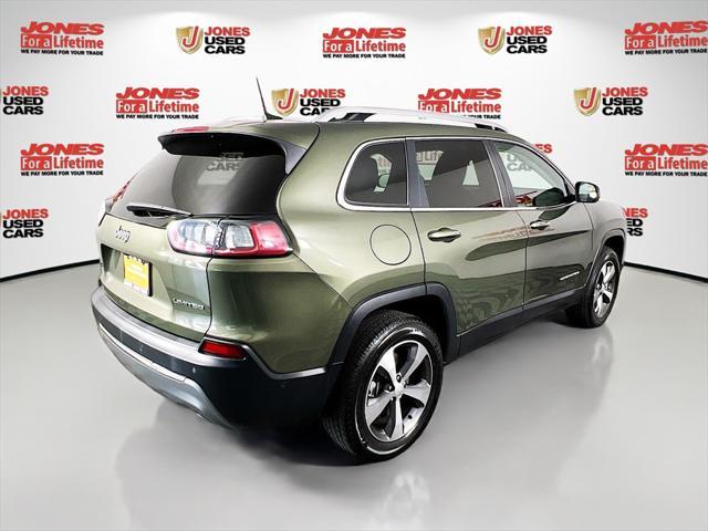 used 2021 Jeep Cherokee car, priced at $24,998