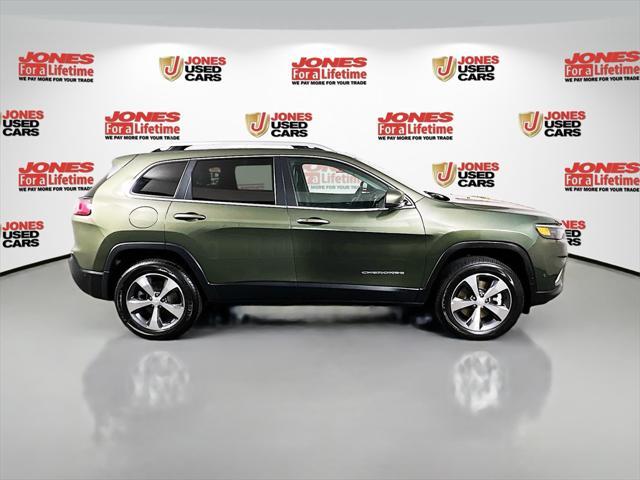 used 2021 Jeep Cherokee car, priced at $24,998