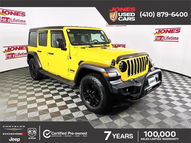 used 2021 Jeep Wrangler Unlimited car