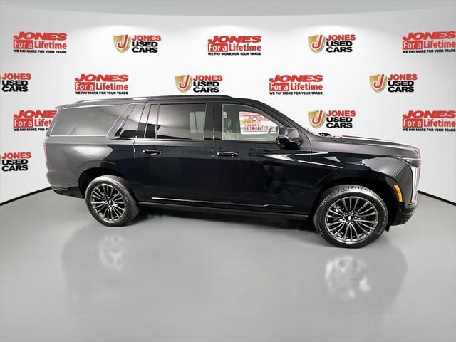 used 2025 Cadillac Escalade ESV car, priced at $132,998