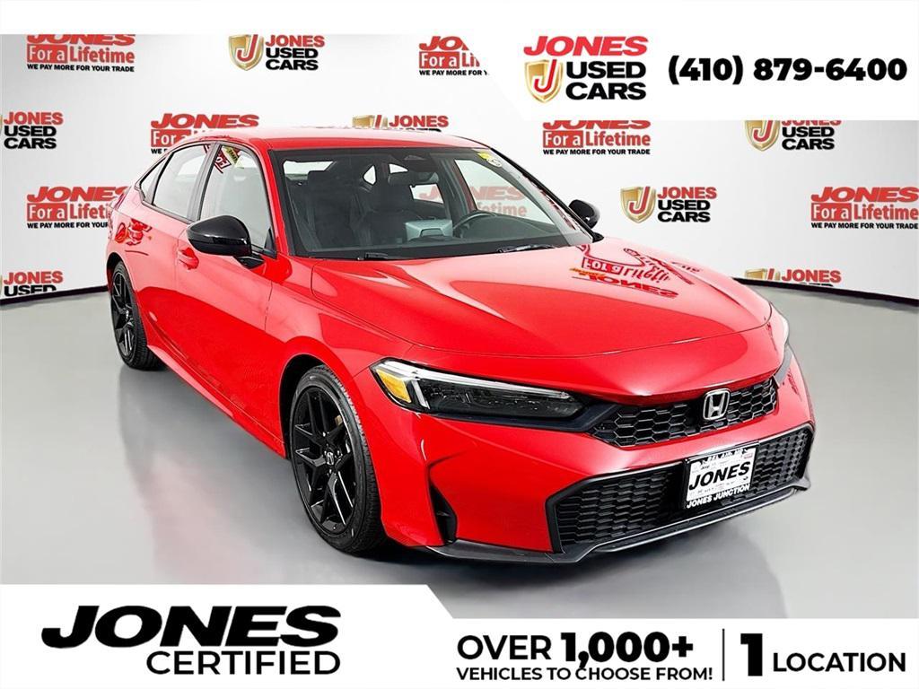 used 2025 Honda Civic car, priced at $26,998