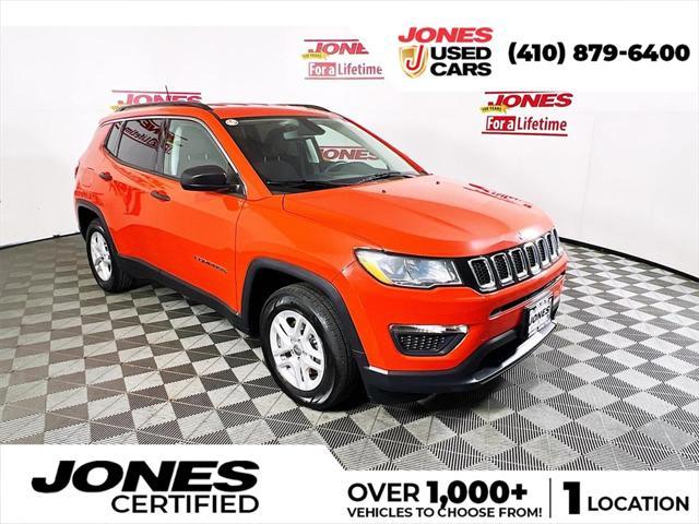 used 2020 Jeep Compass car, priced at $15,998