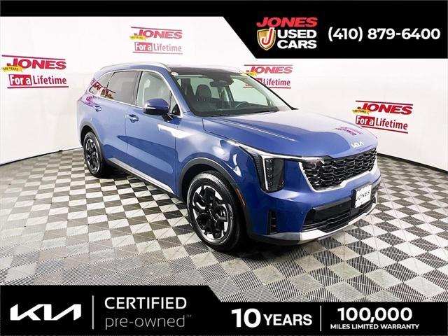 used 2024 Kia Sorento car, priced at $35,998