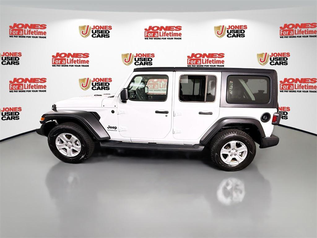 used 2022 Jeep Wrangler Unlimited car, priced at $32,998