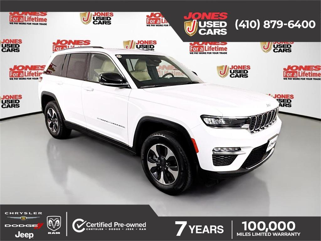 used 2023 Jeep Grand Cherokee 4xe car, priced at $32,997
