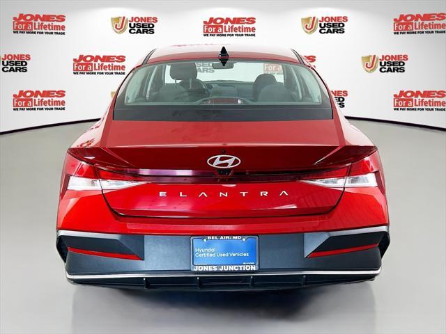 used 2024 Hyundai Elantra car, priced at $21,995