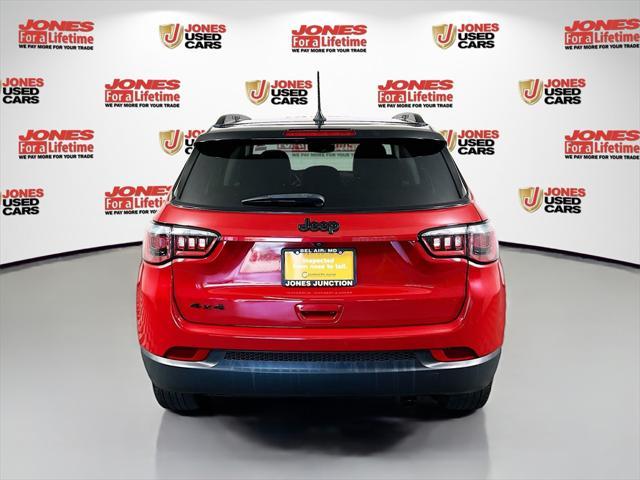 used 2021 Jeep Compass car, priced at $23,998