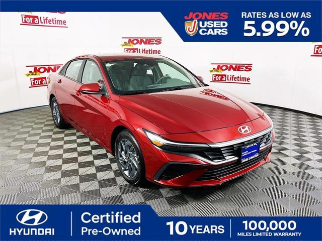 used 2024 Hyundai Elantra car, priced at $21,556