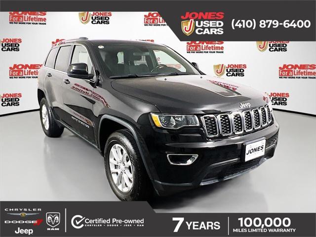 used 2021 Jeep Grand Cherokee car, priced at $25,998