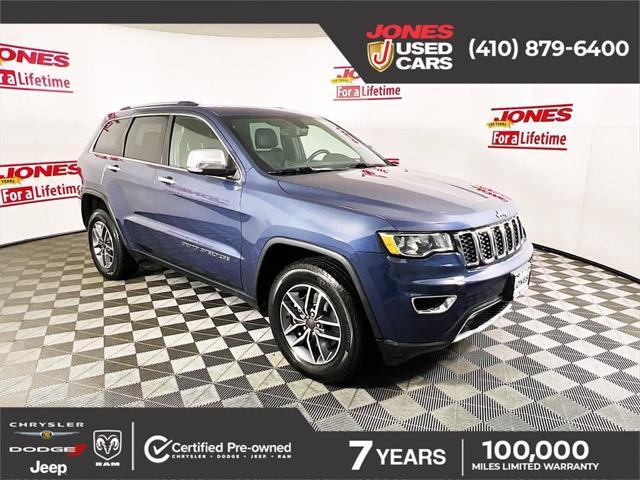 used 2021 Jeep Grand Cherokee car, priced at $28,965