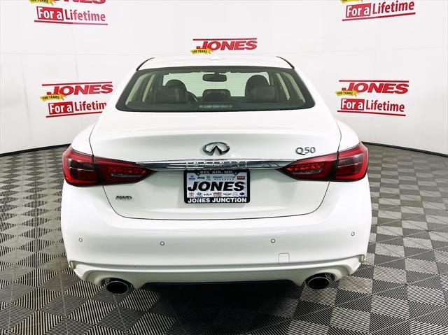 used 2021 INFINITI Q50 car, priced at $27,998