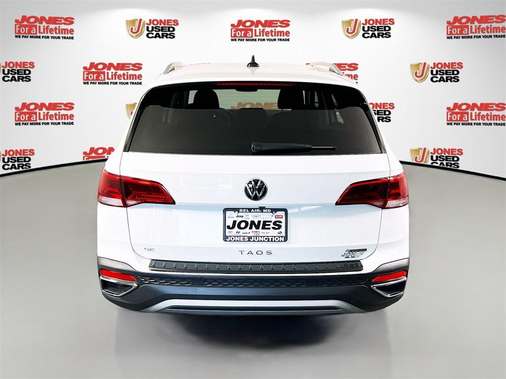 used 2024 Volkswagen Taos car, priced at $25,309