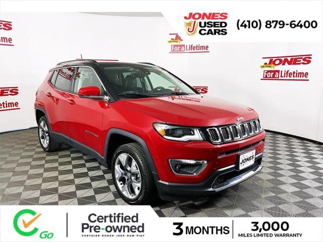 used 2017 Jeep New Compass car, priced at $16,652