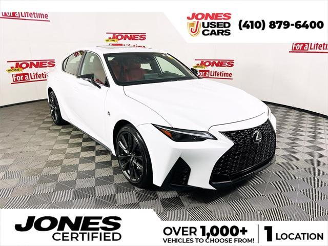 used 2023 Lexus IS 350 car, priced at $46,998