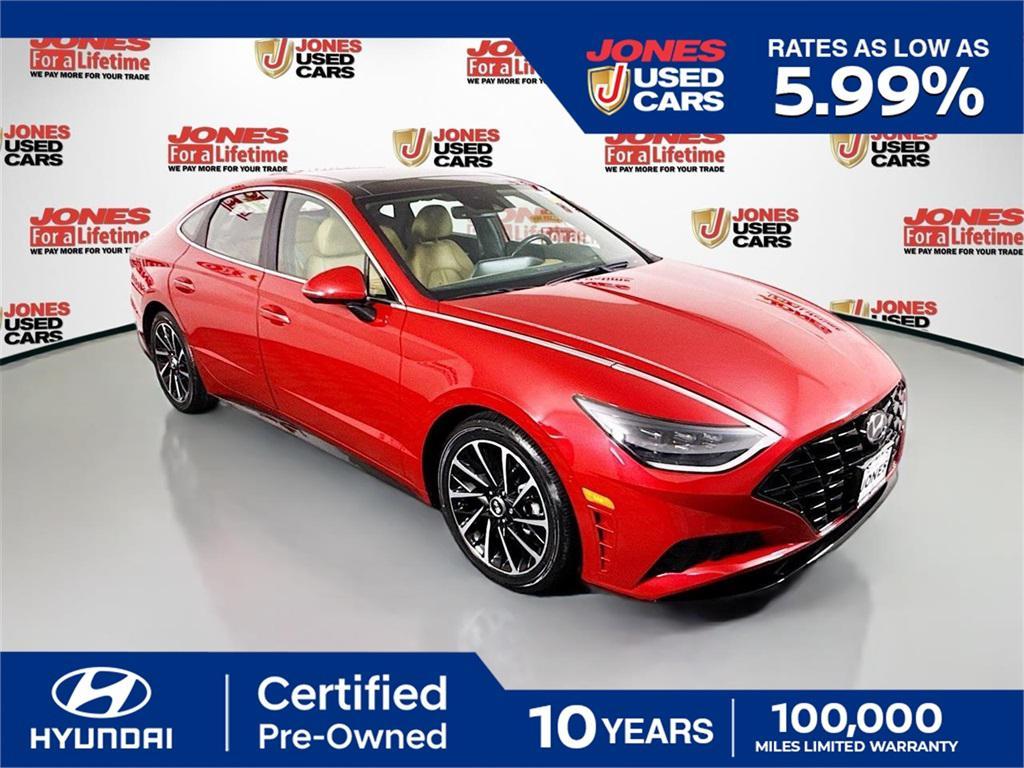 used 2021 Hyundai Sonata car, priced at $25,980