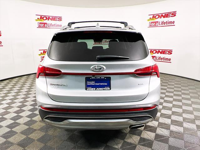 used 2021 Hyundai Santa Fe car, priced at $20,995