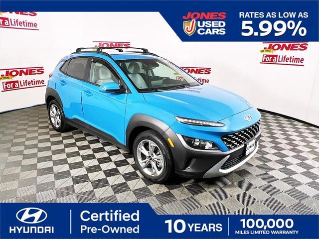 used 2022 Hyundai Kona car, priced at $21,998