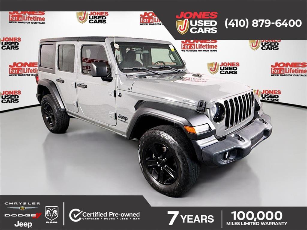 used 2022 Jeep Wrangler Unlimited car, priced at $32,994