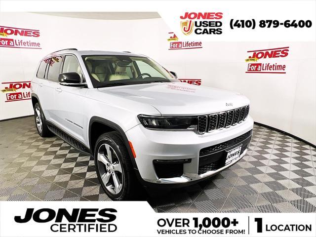 used 2022 Jeep Grand Cherokee L car, priced at $34,996