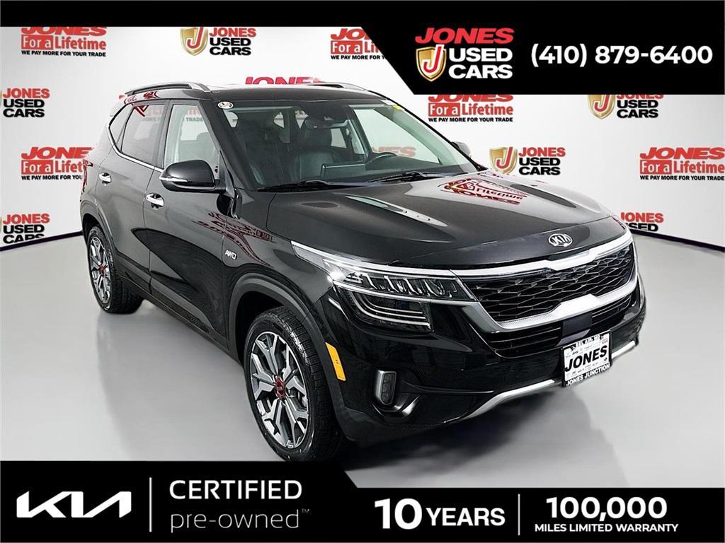 used 2021 Kia Seltos car, priced at $19,998