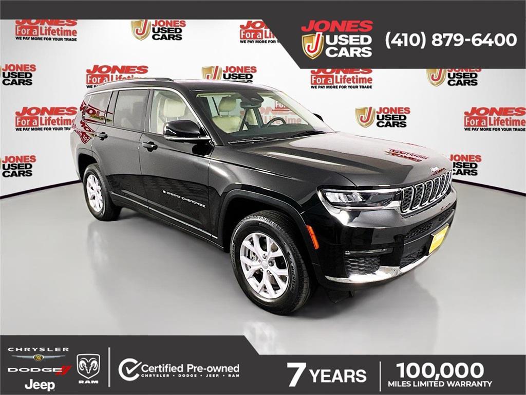 used 2022 Jeep Grand Cherokee L car, priced at $31,998