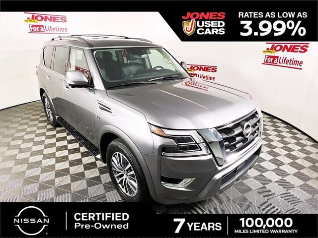 used 2022 Nissan Armada car, priced at $36,998