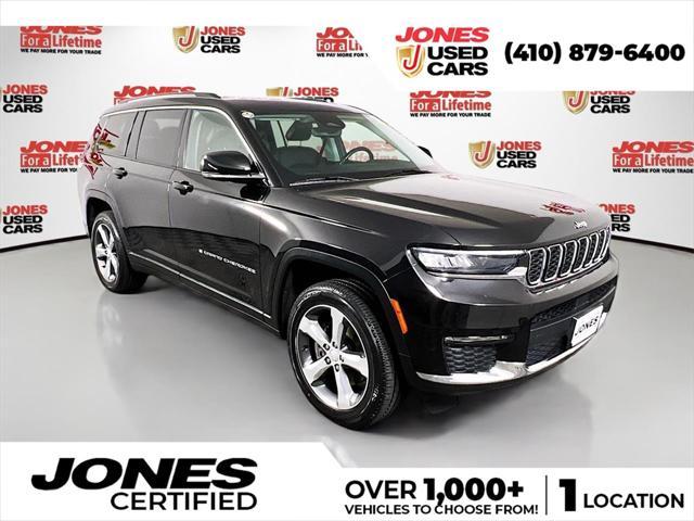used 2021 Jeep Grand Cherokee L car, priced at $30,995