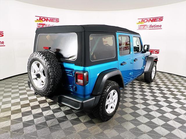 used 2019 Jeep Wrangler Unlimited car, priced at $27,998