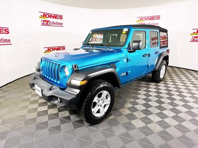 used 2019 Jeep Wrangler Unlimited car, priced at $27,998