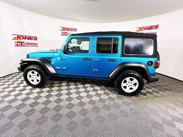 used 2019 Jeep Wrangler Unlimited car, priced at $27,998