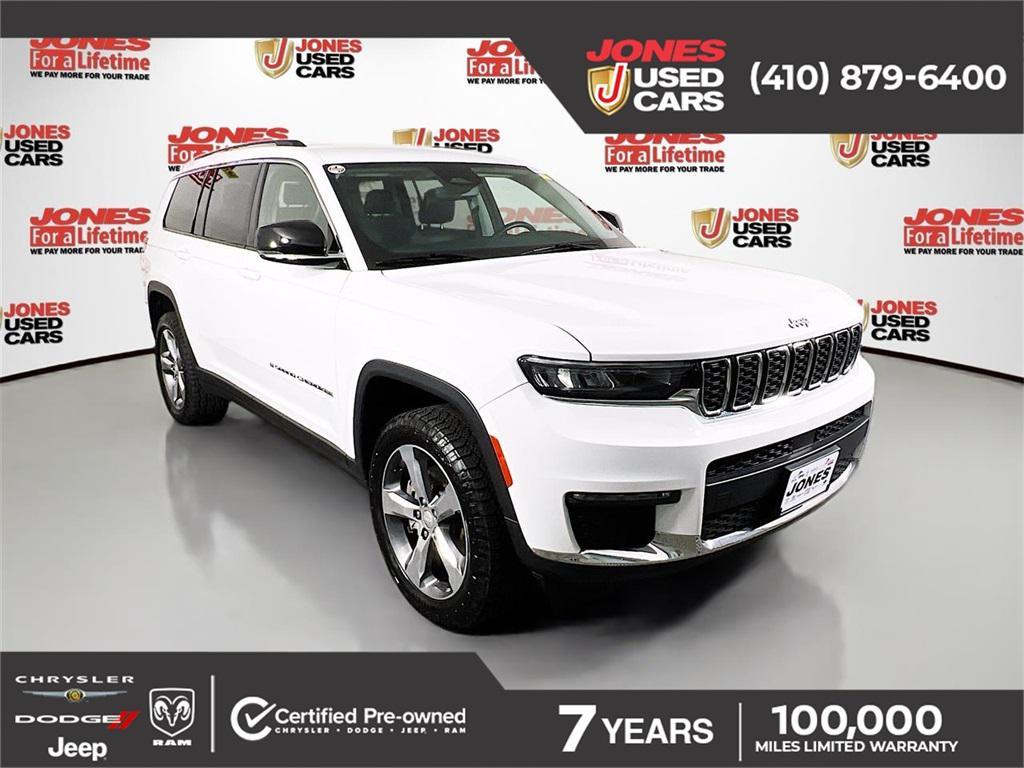 used 2022 Jeep Grand Cherokee L car, priced at $32,968