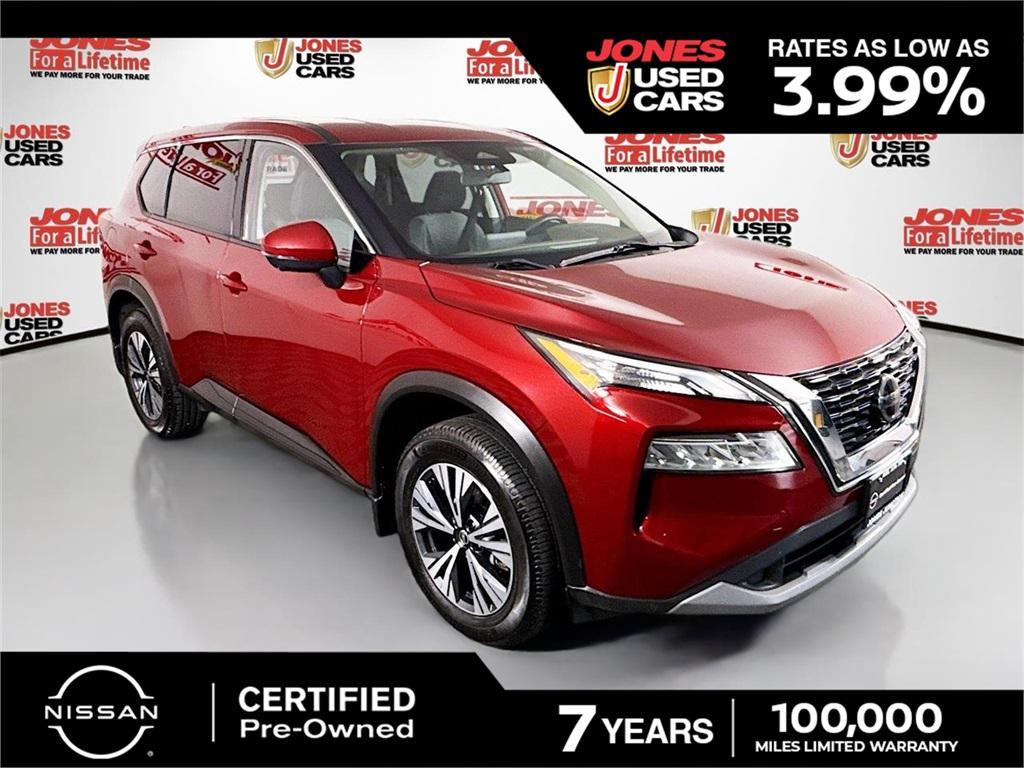 used 2021 Nissan Rogue car, priced at $20,966