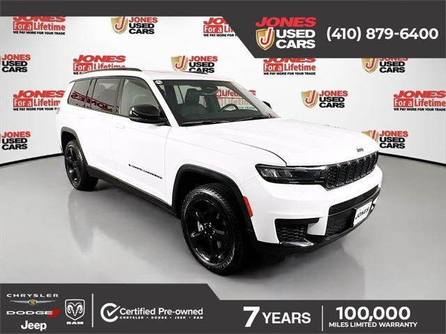 used 2022 Jeep Grand Cherokee L car, priced at $34,998