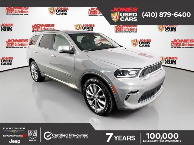used 2022 Dodge Durango car, priced at $35,998