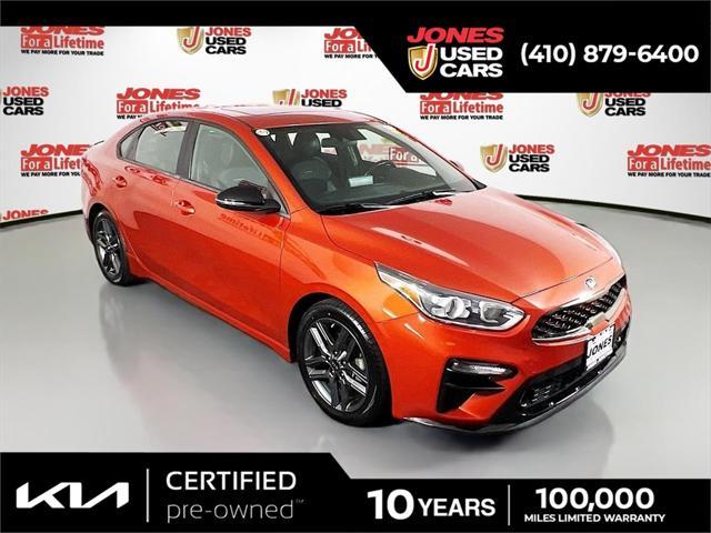 used 2021 Kia Forte car, priced at $16,998