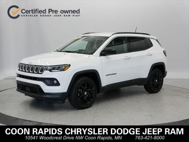 used 2022 Jeep Compass car, priced at $22,999