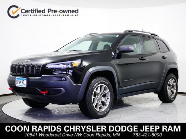 used 2020 Jeep Cherokee car, priced at $21,364