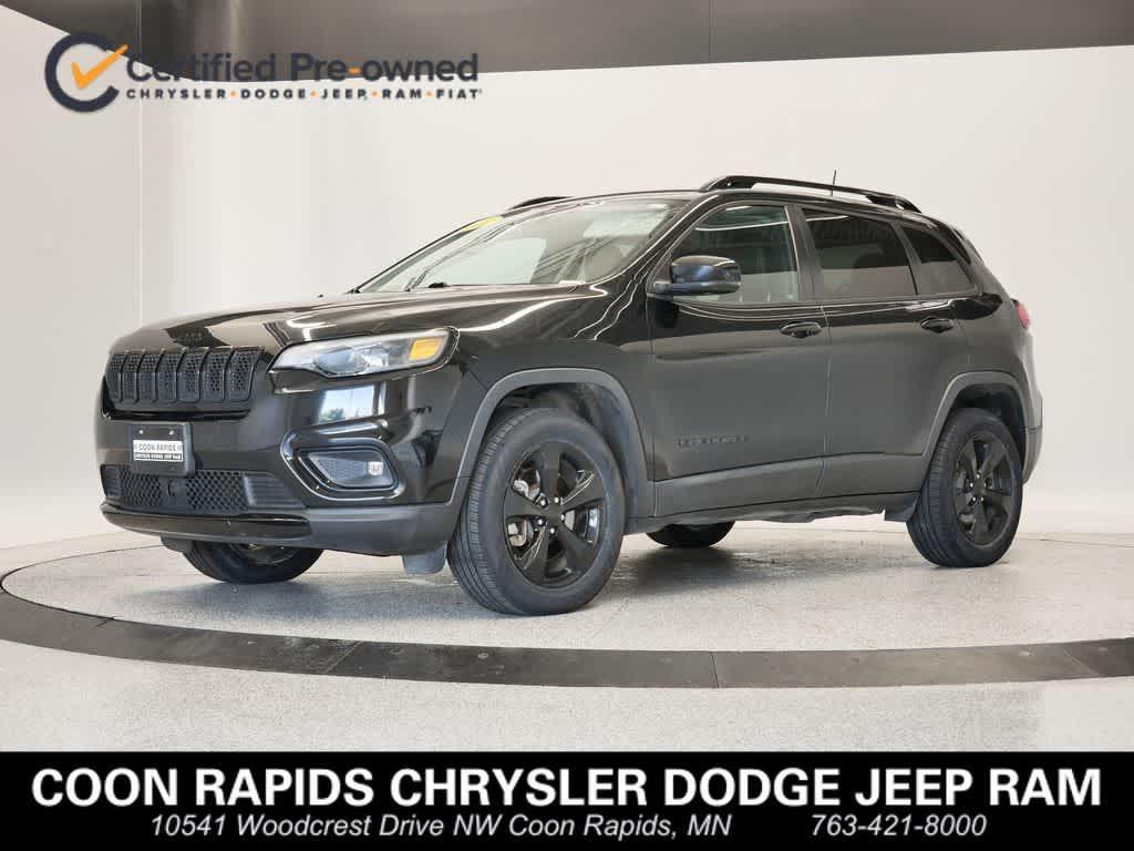 used 2021 Jeep Cherokee car, priced at $18,947