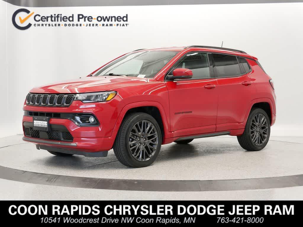 used 2023 Jeep Compass car, priced at $23,415